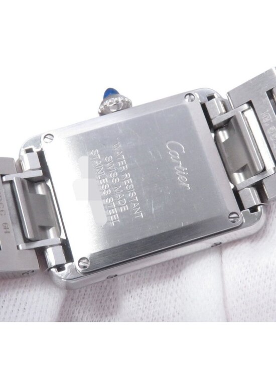 Cartier Tank Mast SM Watch Silver Dial Quartz main image 9